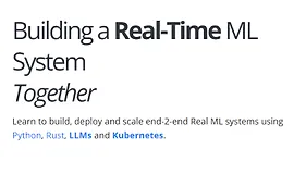 Создание системы машинного обучения в реальном времени