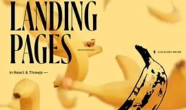 Создавайте модные лендинги с помощью React(-three-fiber) и Threejs