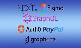 Создайте интернет-магазин с использованием Next.js, Figma, GraphQL, PayPal logo