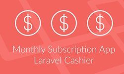 Создайте приложение c ежемесячной подпиской с Laravel Cashier logo