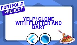 Создайте приложение-клон Yelp! для ресторанов с Flutter и Dart logo