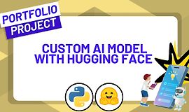 Создайте собственную ИИ модель с Hugging Face logo