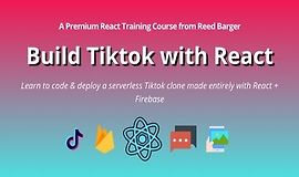 Создайте Tiktok с помощью React logo