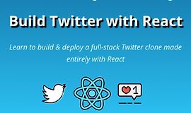 Создайте Twitter с помощью React logo