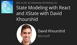 State Modeling c React и XState с Дэвидом Хуршидом logo