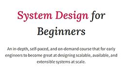 System Design для начинающих logo
