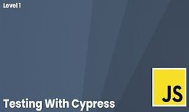 Тестирование с Cypress logo