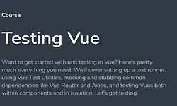 Тестирование Vue logo