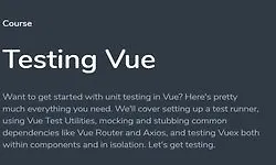 Тестирование Vue