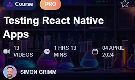 Тестирования React Native приложений