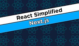 Упрощенный React - Next.js logo
