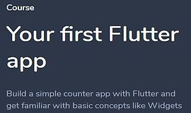 Ваше первое приложение Flutter logo