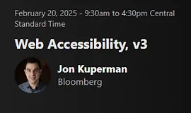 Веб-доступность, v3