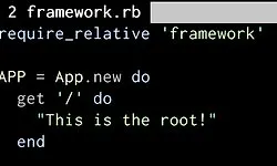 Веб-фреймворк с нуля