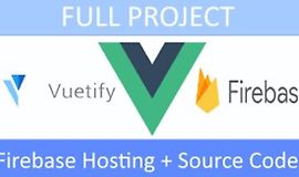 Vue.js + Vuetify + Firebase Project logo