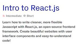 Введение в React.js logo