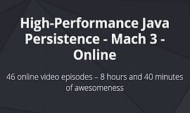 Высокая производительность Java Persistence - Mach 3 logo