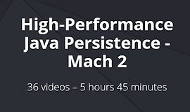 Высокая производительность Java Persistence