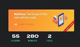 Webflow: Научитесь создавать сайты без кода logo