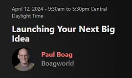 Запуск вашей следующей большой идеи
