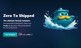 Zero To Shipped: Универсальный шаблон Next.js logo