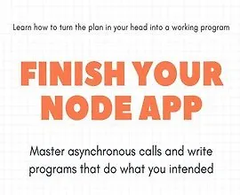 [Книга] Завершите свое приложение Node