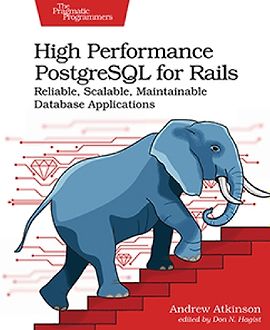 Высокопроизводительный PostgreSQL для Rails logo