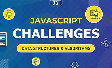 Изображение курса 70+ задач JavaScript: структуры данных и алгоритмы