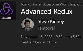 Advanced Redux with Redux Toolkit logo