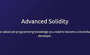 Изображение курса Advanced Solidity