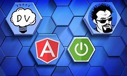 Angular 4 Java-разработчики logo