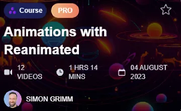 Изображение курса Анимации с использованием Reanimated