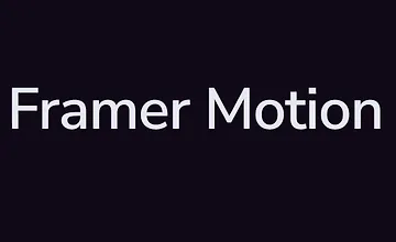 Изображение курса Анимация веба с помощью Framer Motion