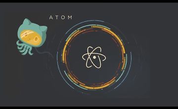 Текстовый редактор Atom logo