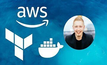 Автоматизация Развертывания с Помощью Terraform, AWS и Docker logo