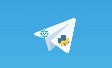 Автоматизированный Telegram-канал на Python logo