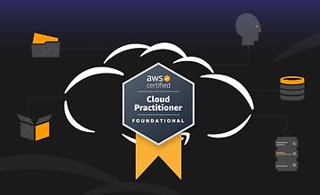 AWS Cloud Practitioner (CLF-C01) | Полное введение в AWS logo