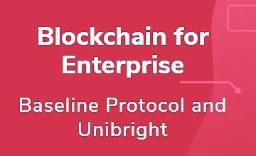 Блокчейн для предприятий. Baseline Protocol и Unibright logo
