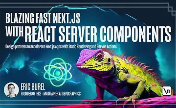 Быстрый Next.js с React Server Components logo