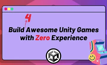 Изображение курса Четыре классные игры на Unity с нуля