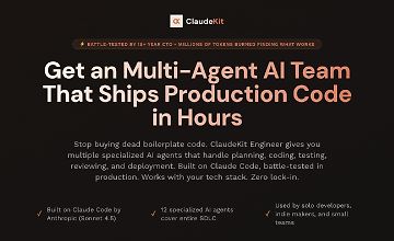 Изображение курса ClaudeKit — Выпускайте продакшн-фичи за часы, а не недели