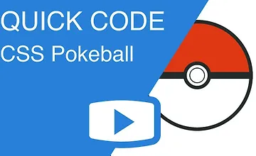 Изображение курса CSS Анимированный Poké Ball