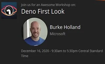 Изображение курса Deno: Первый взгляд