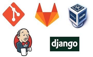 DevOps: CICD с Git GitLab Jenkins, Docker и Django logo