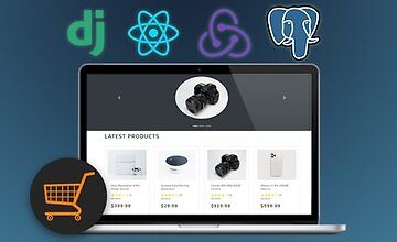 Изображение курса Django с React | Веб-сайт электронной торговли