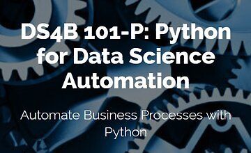 Изображение курса DS4B 101-P: Python для автоматизации обработки данных