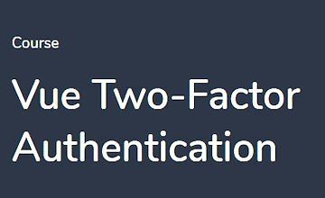 Двухфакторная аутентификация c Vue logo