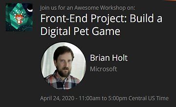 Изображение курса Front-End Проект: Создания игры (Digital Pet Game)