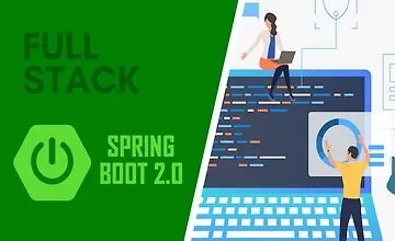 Изображение курса Full Stack Spring Boot и React