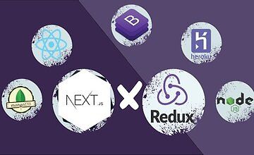 Full Stack Next.js с Redux, Express и MongoDB logo